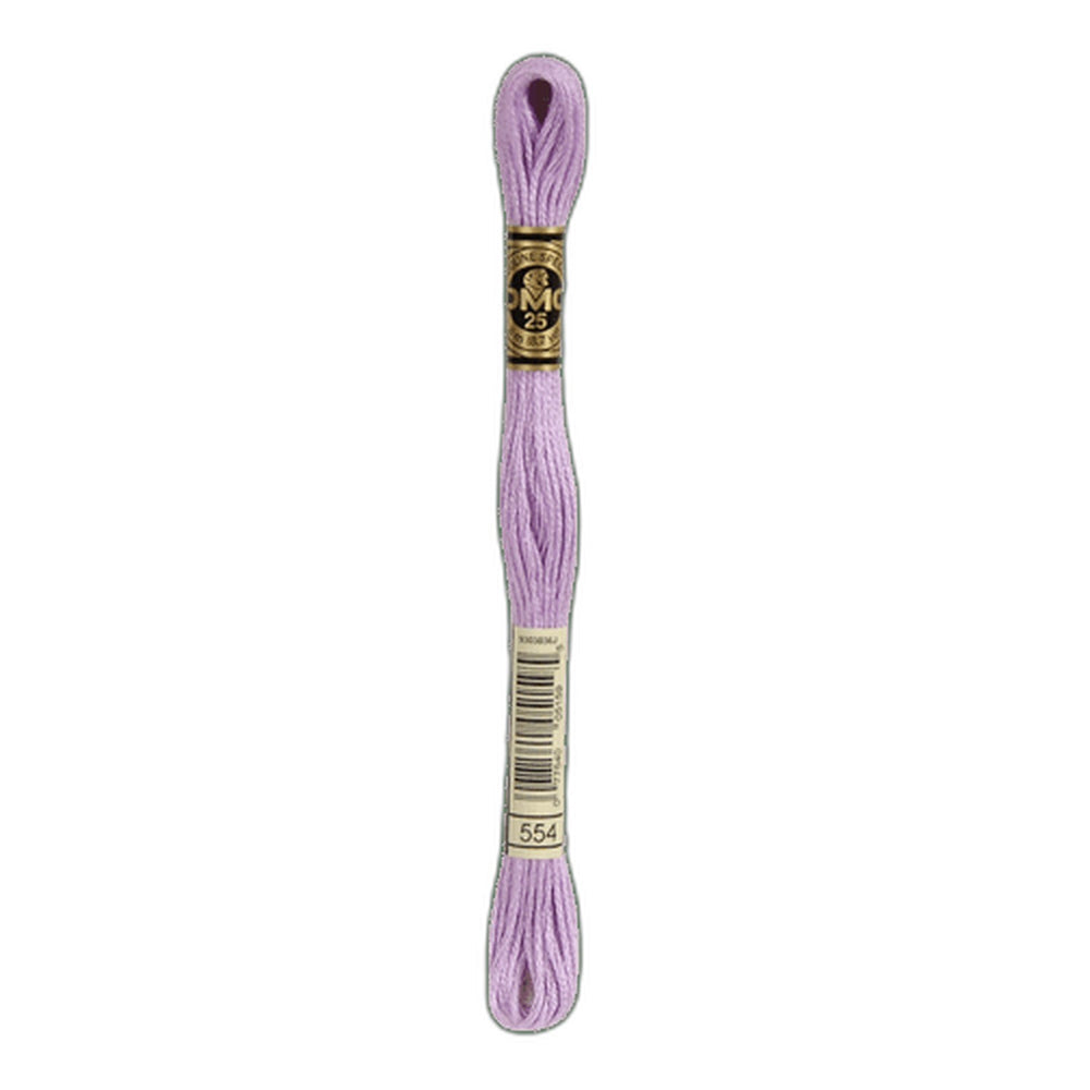DMC 554 Light Violet Stranded Cotton Embroidery Floss