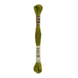 DMC 580 Dark Moss Green Stranded Cotton Embroidery Floss