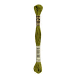 DMC 580 Dark Moss Green Stranded Cotton Embroidery Floss