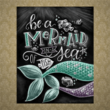 5D Diamond Painting Be A Mermaid ( Large) Square Drill - Crafty Hobbies Australia