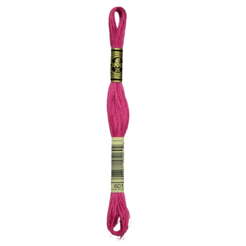 DMC 601 Dark Cranberry Stranded Cotton Embroidery Floss