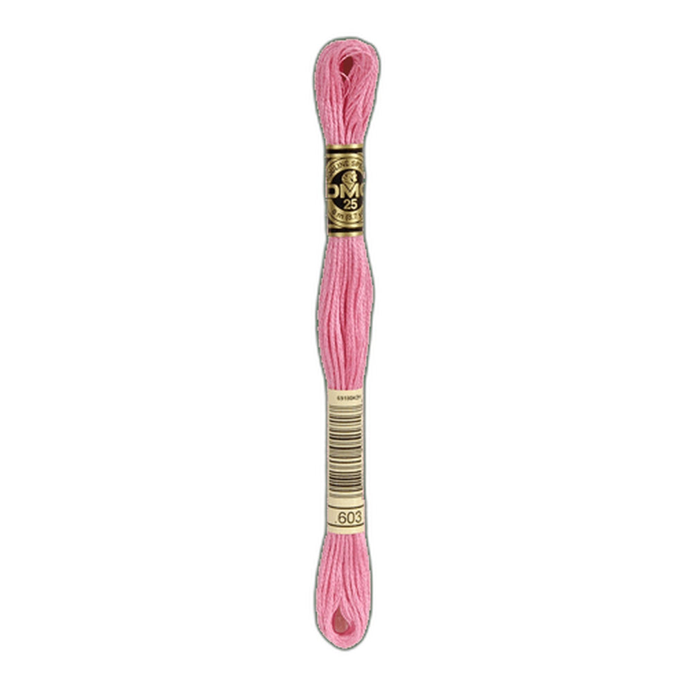 DMC 603 Cranberry Stranded Cotton Embroidery Floss