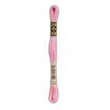 DMC 604 Light Cranberry Stranded Cotton Embroidery Floss