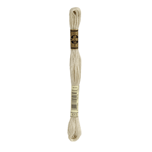 DMC 613 Very Light Drab Brown Stranded Cotton Embroidery Floss
