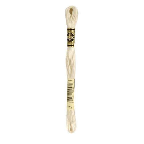 DMC 712 Cream Stranded Cotton Embroidery Floss