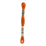 DMC 720 Dark Orange Spice Stranded Cotton Embroidery Floss