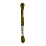 DMC 730 Very Dark Olive Green Stranded Cotton Embroidery Floss