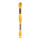 DMC 743 Medium Yellow Stranded Cotton Embroidery Floss