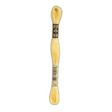 DMC 744 Pale Yellow Stranded Cotton Embroidery Floss