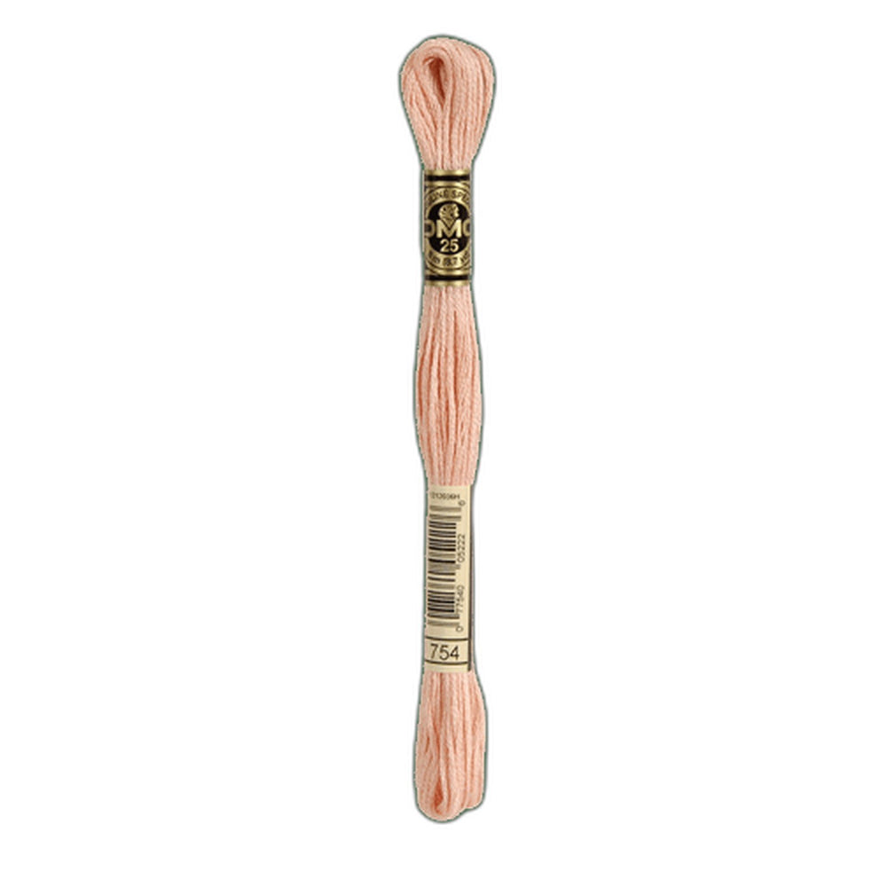 DMC 754 Light Peach Stranded Cotton Embroidery Floss