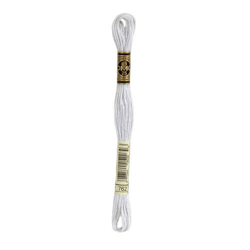 DMC 762 Very Light Pearl Grey Stranded Cotton Embroidery Floss