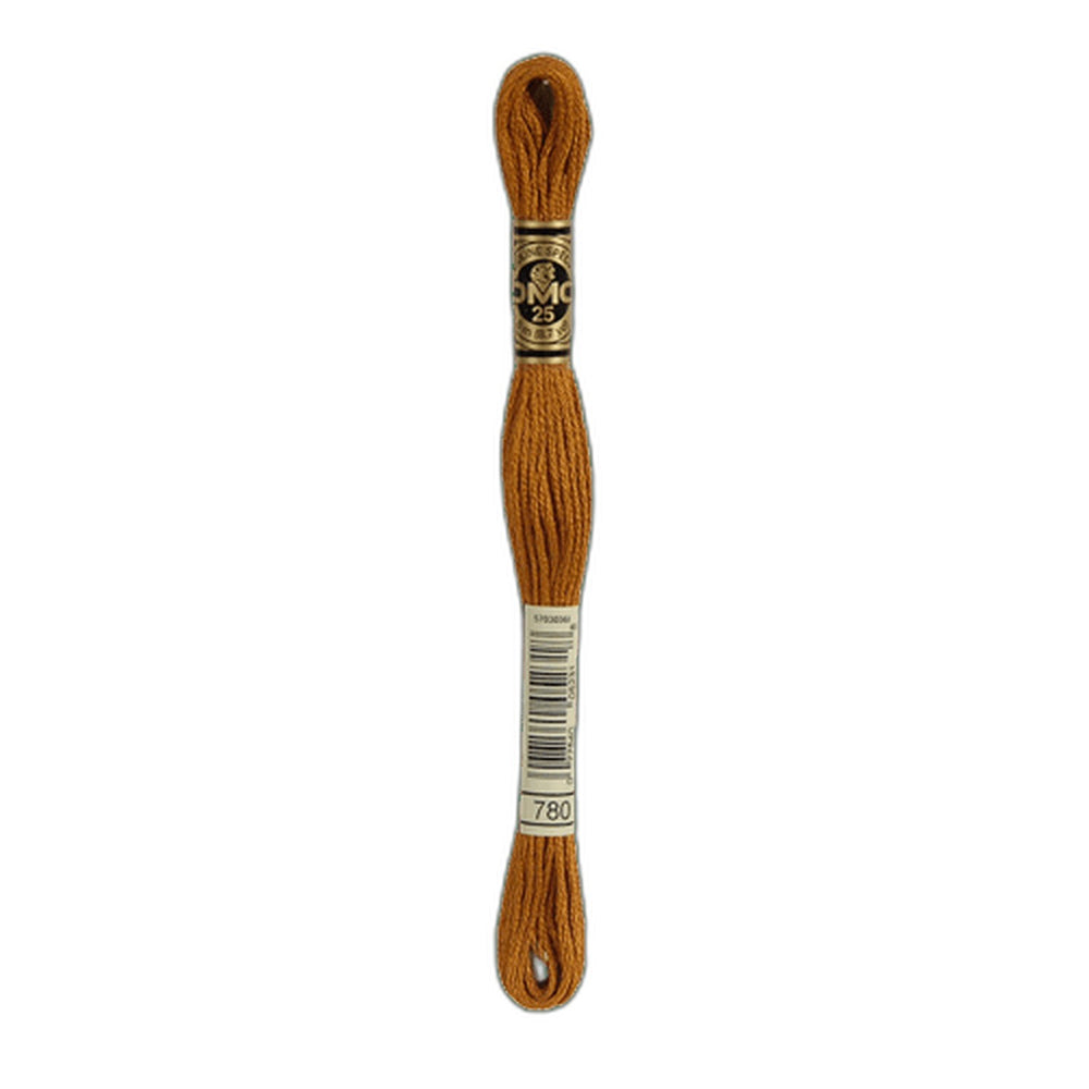 DMC 780 Ultra Very Dark Topaz Stranded Cotton Embroidery Floss