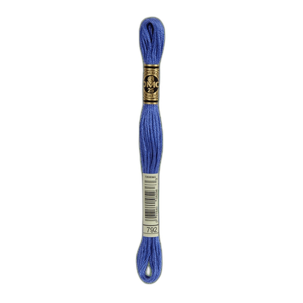 DMC 792 Dark Cornflower Blue Stranded Cotton Embroidery Floss