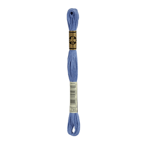 DMC 793 Medium Cornflower Blue Stranded Cotton Embroidery Floss