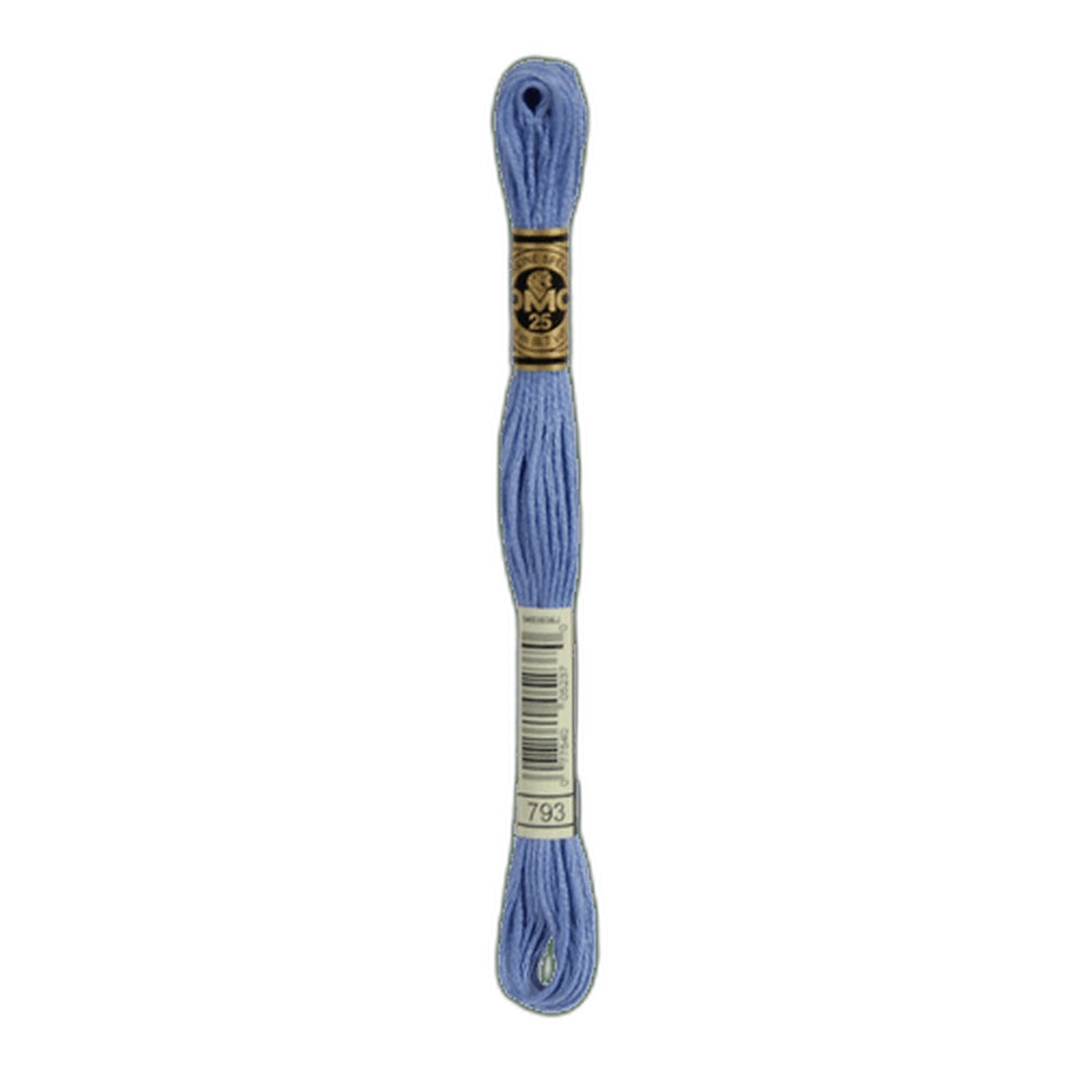 DMC 793 Medium Cornflower Blue Stranded Cotton Embroidery Floss
