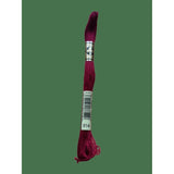 DMC 814 Dark Garnet Stranded Cotton Embroidery Floss