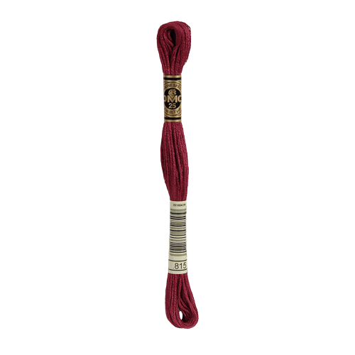 815 Medium Garnet Stranded Cotton - Crafty Hobbies Australia