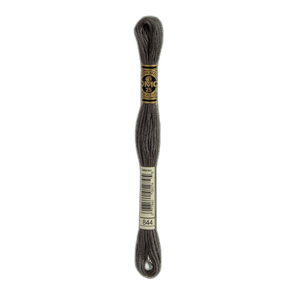 DMC 844 Ultra Dark Beaver Grey Stranded Cotton Embroidery Floss