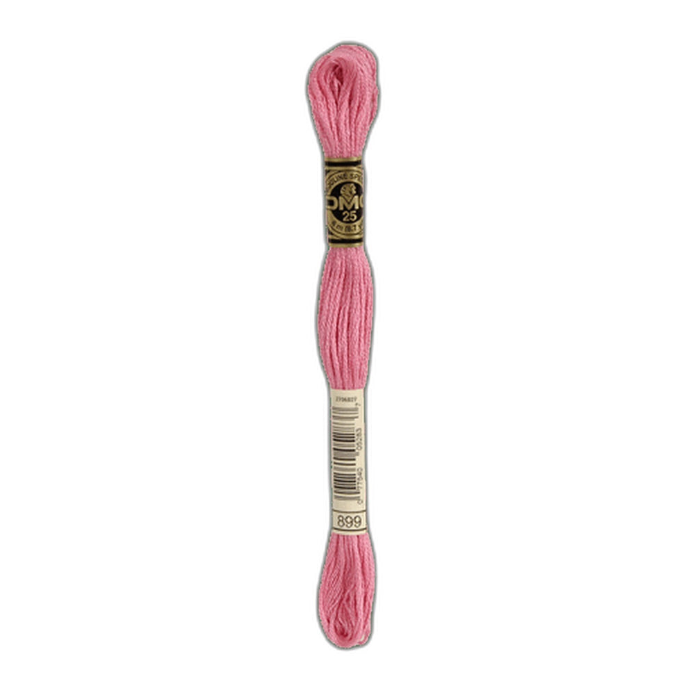 DMC 899 Medium Rose Stranded Cotton Embroidery Floss