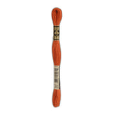 DMC 900 Dark Burnt Orange Stranded Cotton Embroidery Floss