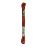 DMC 918 Dark Red Copper Stranded Cotton Embroidery Floss