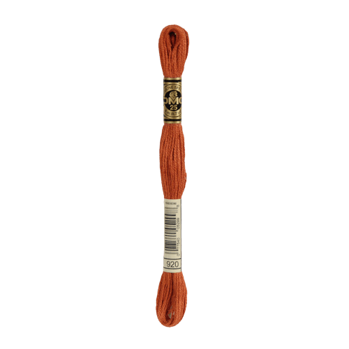 DMC 920 Medium Copper Stranded Cotton Embroidery Floss