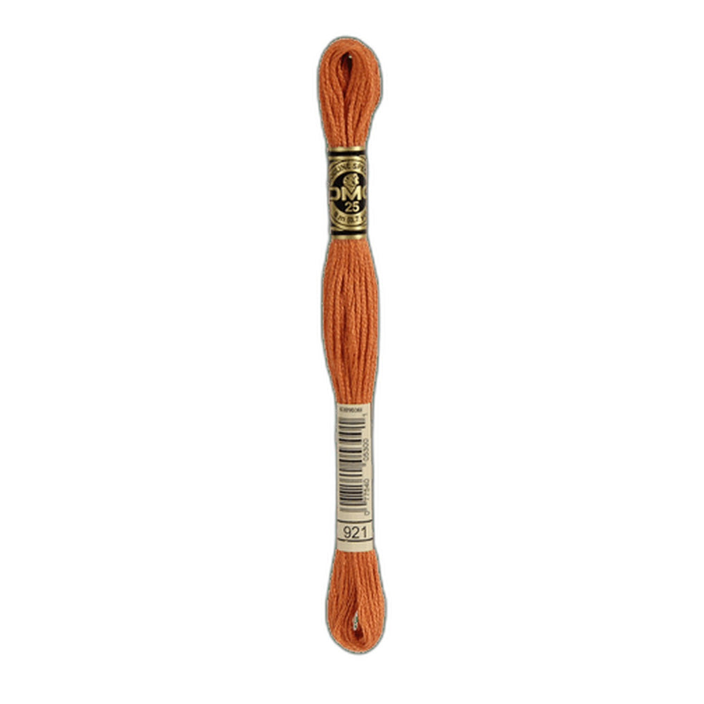 DMC 921 Copper Stranded Cotton Embroidery Floss