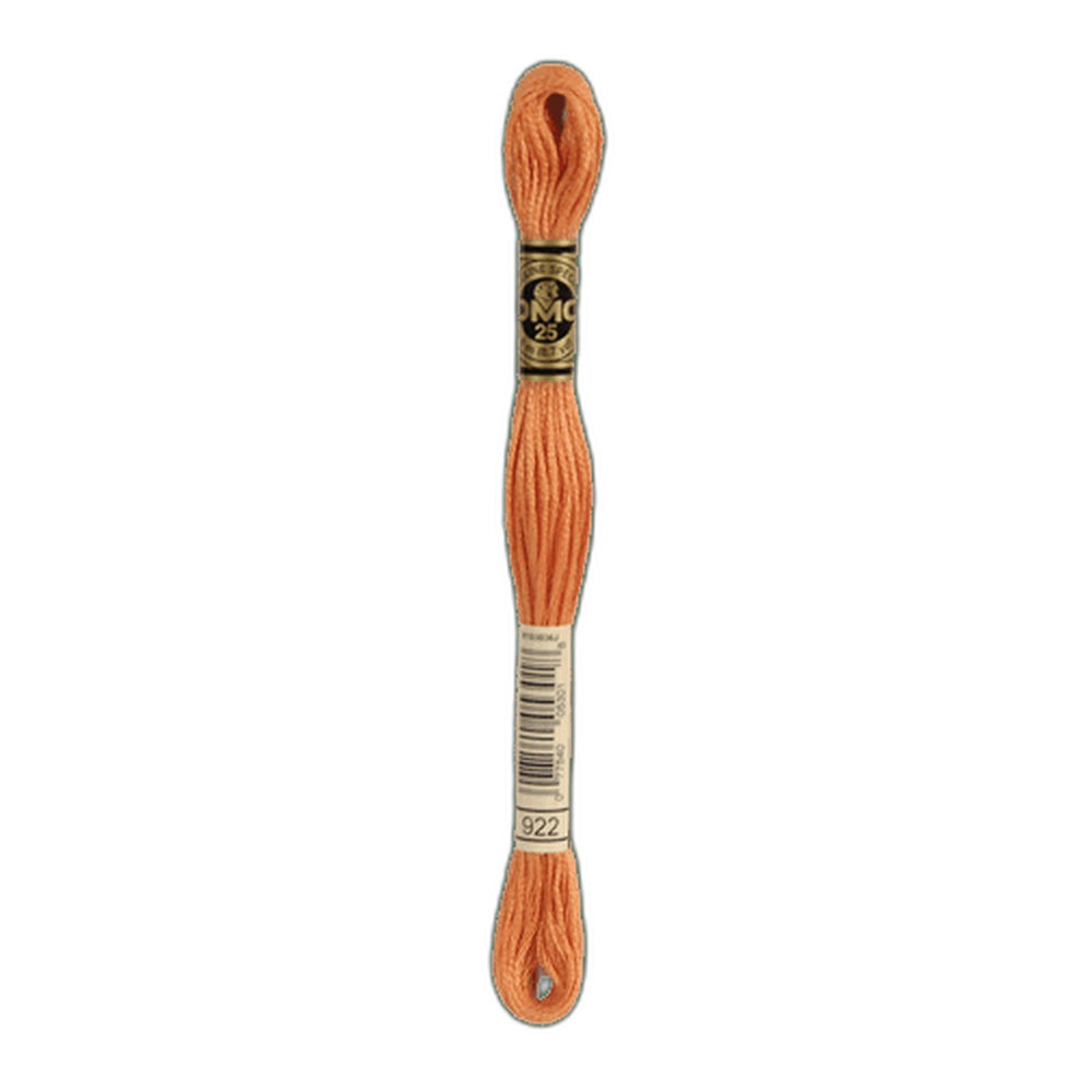 DMC 922 Light Copper Stranded Cotton Embroidery Floss