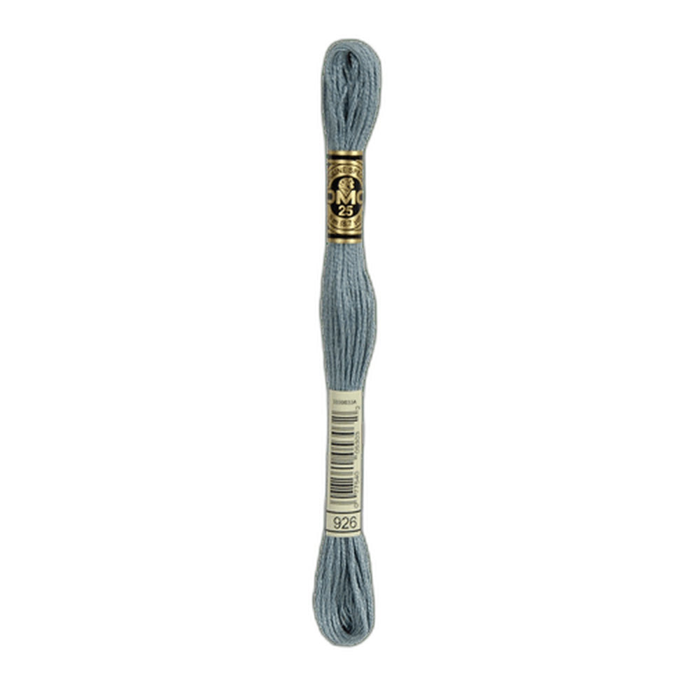 DMC 926 Medium Grey Green Stranded Cotton Embroidery Floss