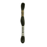 DMC 934 Black Avocado Green Stranded Cotton Embroidery Floss