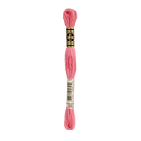 DMC 956 Geranium Stranded Cotton Embroidery Floss