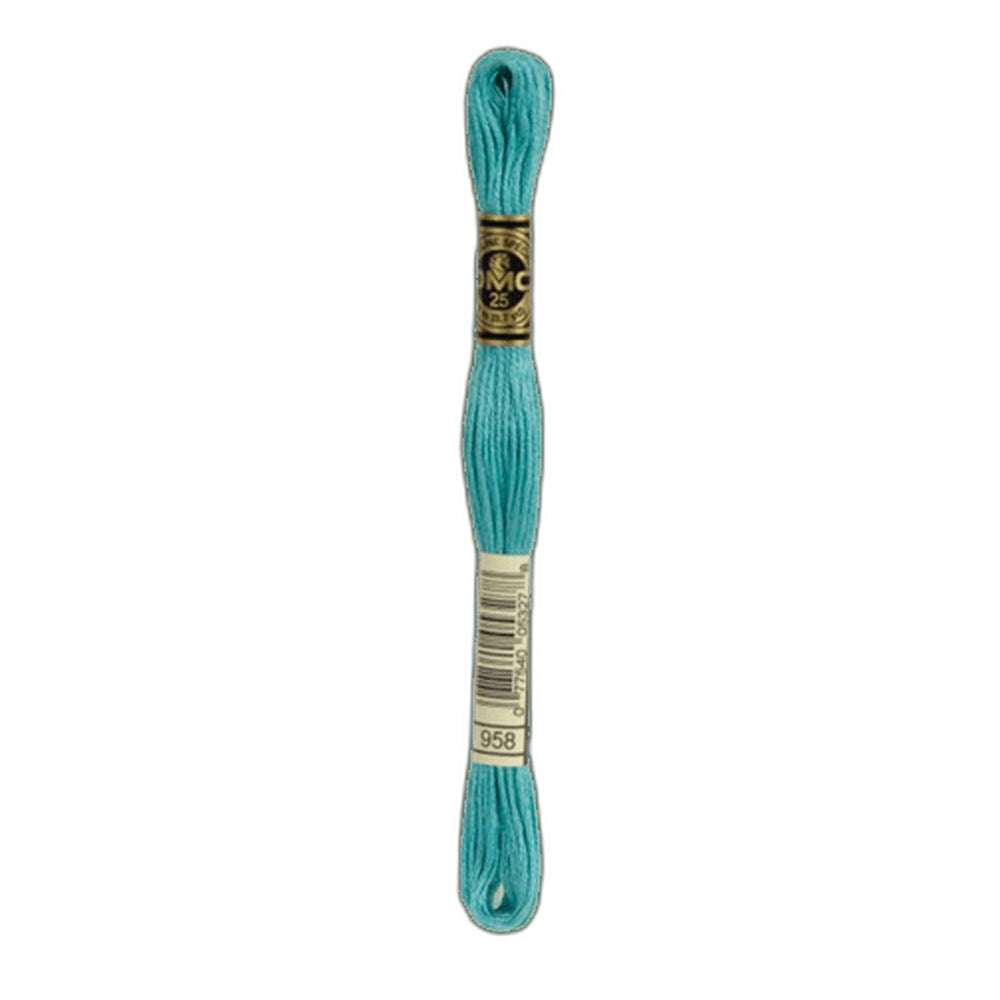 DMC 958 Dark Seagreen Stranded Cotton Embroidery Floss