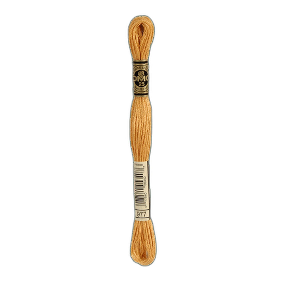 DMC 977 Light Golden Brown Stranded Cotton Embroidery Floss