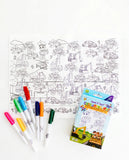 Seek 'n' Spot Colouring Mat Cars and Trucks