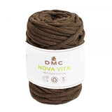 DMC Nova Vita 4mm Recycled Cotton Brown (250g Ball)
