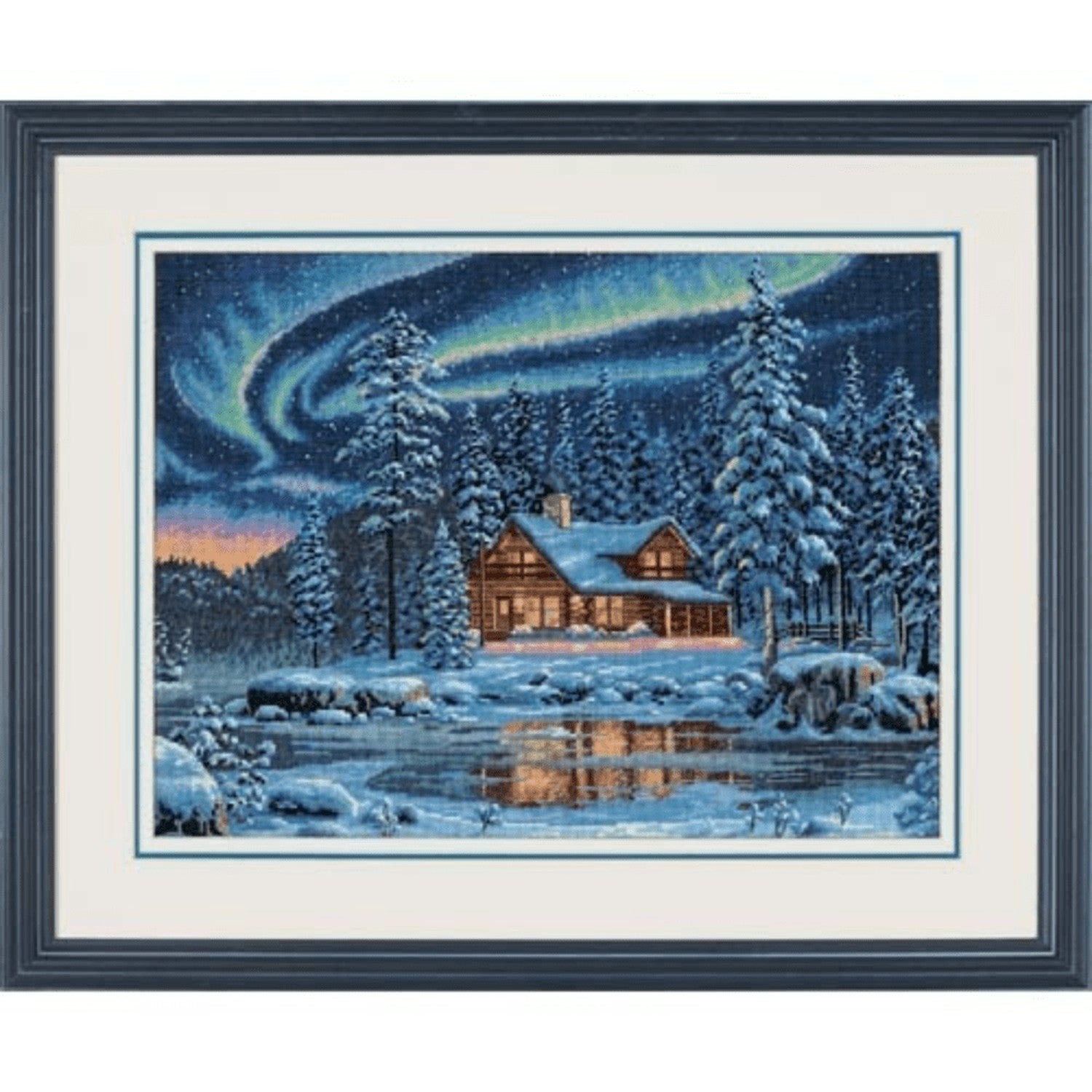 Aurora Cabin, Counted Cross Stitch - Crafty Hobbies Australia