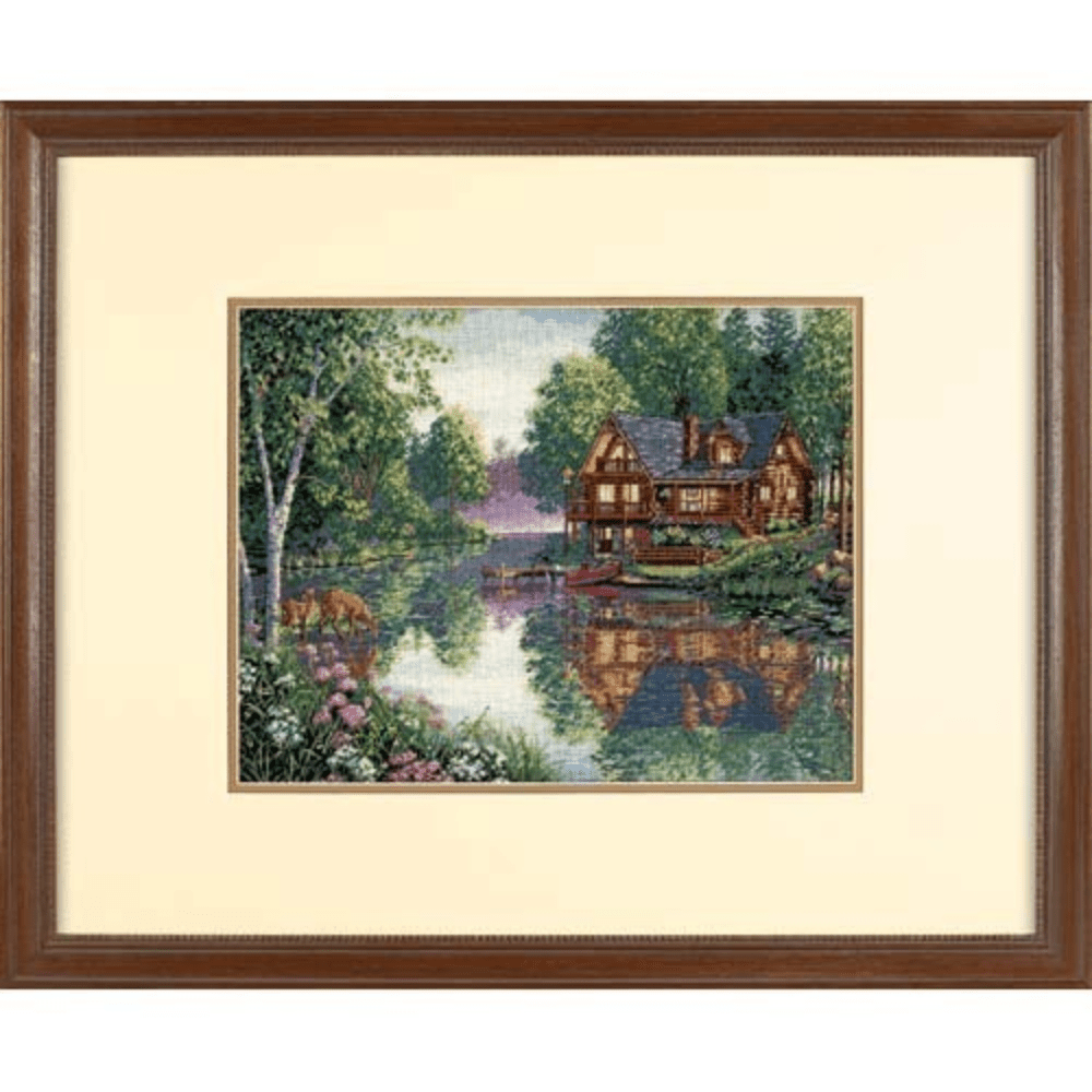 Cabin Fever, Counted Cross Stitch Kit - Crafty Hobbies Australia