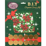 Crystal Card Kit "Poinsettias" - Crafty Hobbies Australia