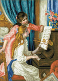 Diamond Dotz Kit, GIRL'S AT THE PIANO (RENOIR) - Crafty Hobbies Australia