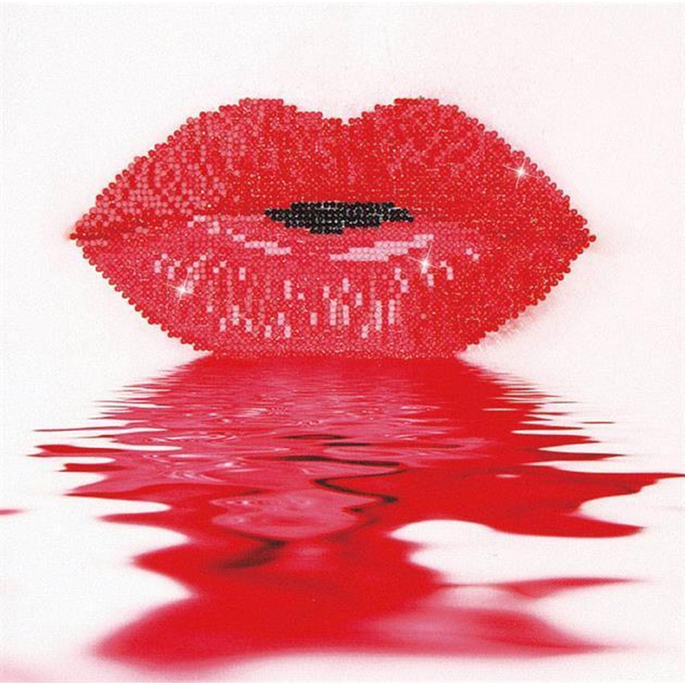 Diamond Dotz Kit HOT LIPS - Crafty Hobbies Australia