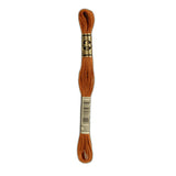 DMC 301 Medium Mahogany Stranded Cotton - Crafty Hobbies Australia