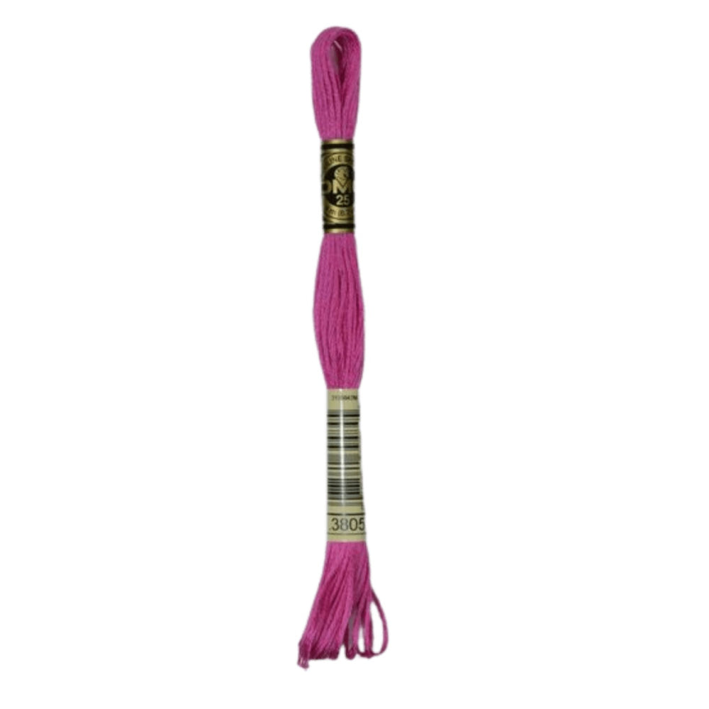 DMC 3805 Cyclamen Pink Stranded Cotton Embroidery Floss