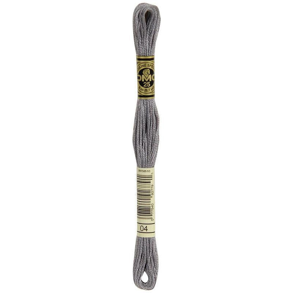 DMC 04 Dark Tin Stranded Cotton Embroidery Floss