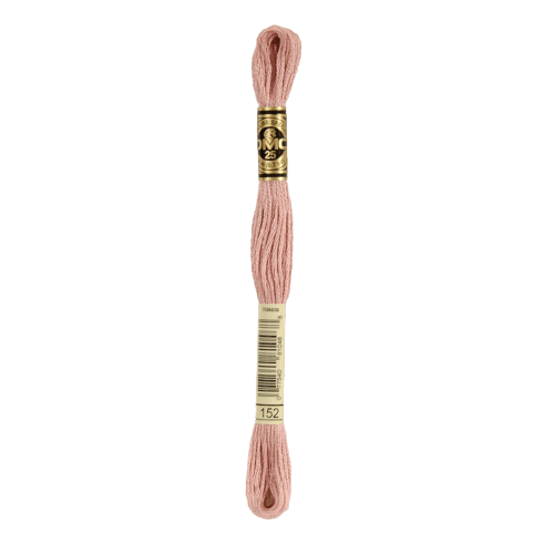 DMC 152 Medium Light Shell Pink Stranded Cotton Embroidery Floss