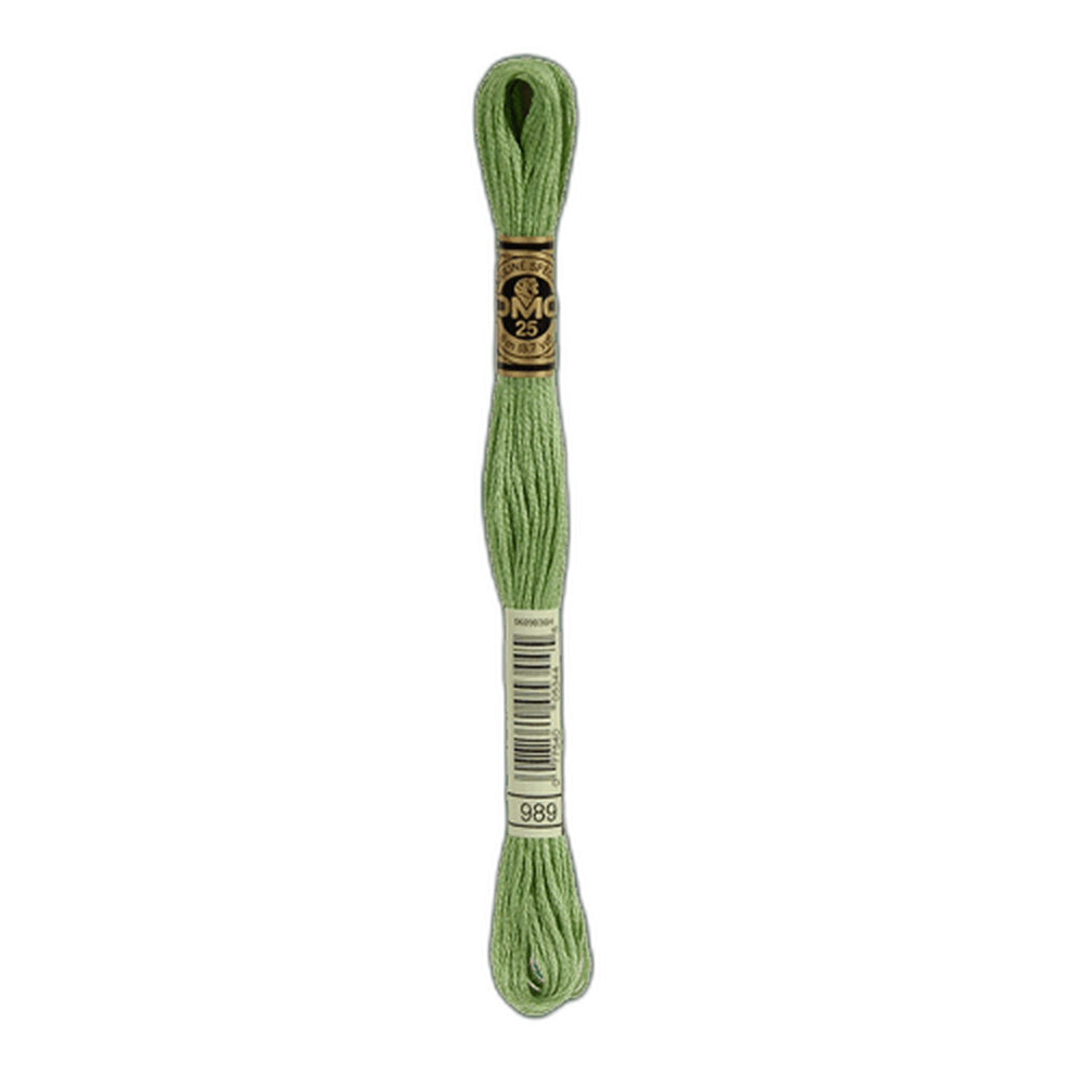 DMC 989 Forest Green Stranded Cotton Embroidery Floss