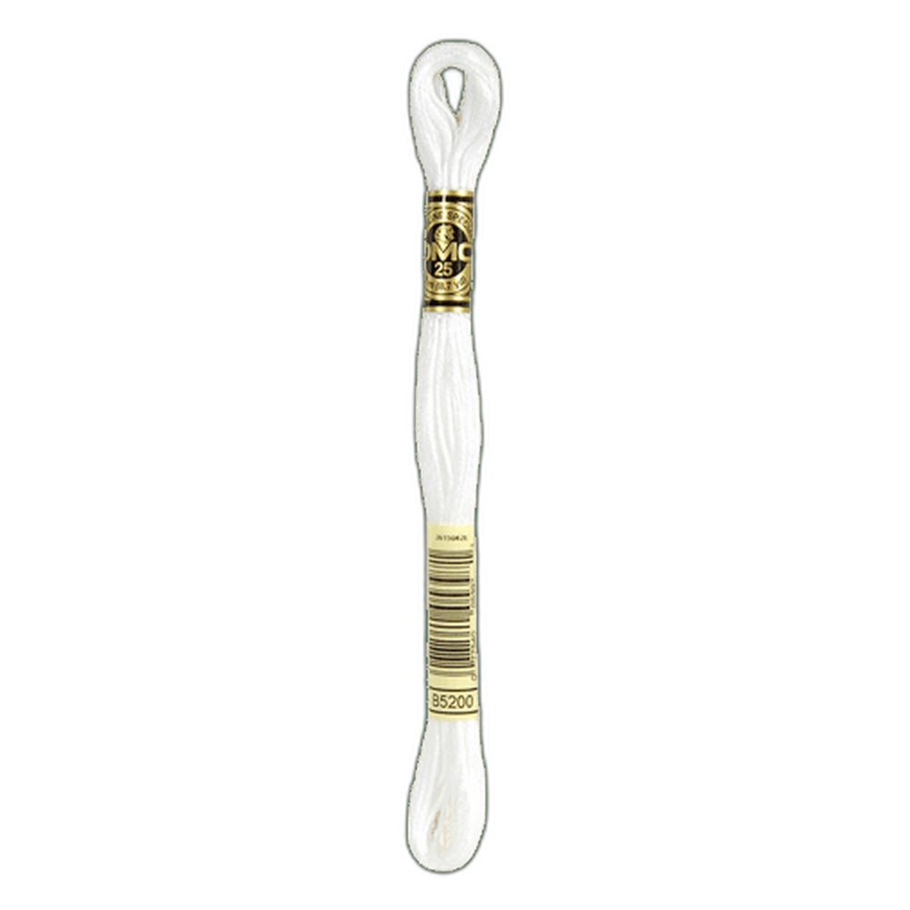 DMC B5200 Snow White Stranded Cotton Embroidery Floss