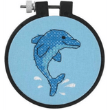 Dolphin Delight Learn A Craft Cross Stitch Kit - Crafty Hobbies Australia