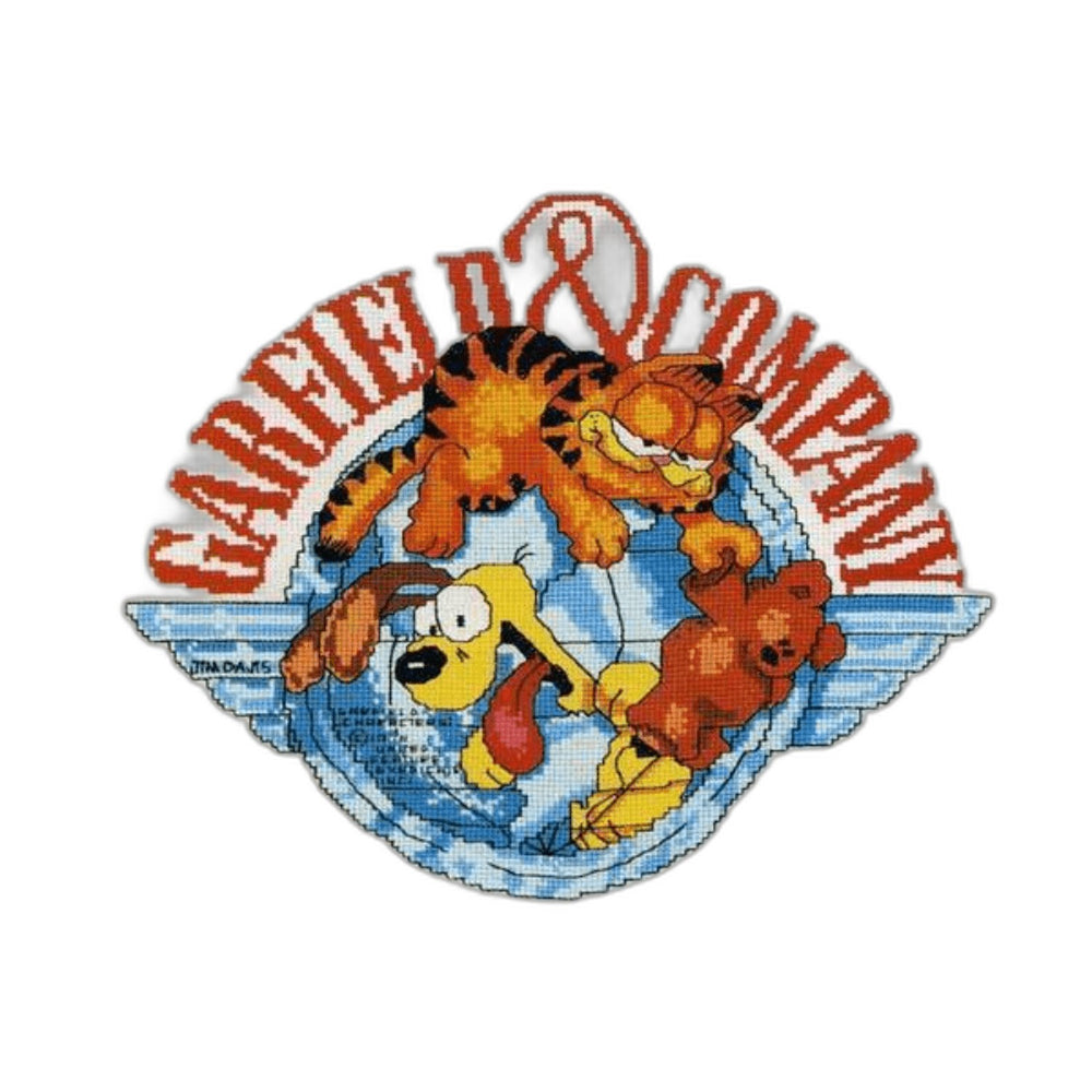 Garfield And Company Cross Stitch Leaflet 2 - Crafty Hobbies Australia