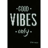 Good Vibes Only counted cross stitch kit - Crafty Hobbies Australia