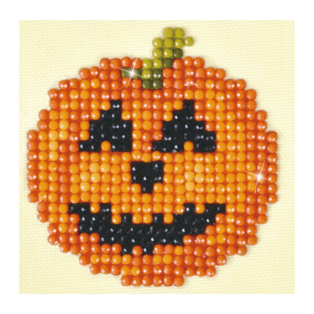 HAPPY HALLOWEEN 7.6 x 7.6cm (3 x 3in) - Crafty Hobbies Australia